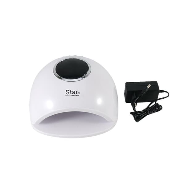 48w UV/LED-lamppu ajastintoiminnolla White