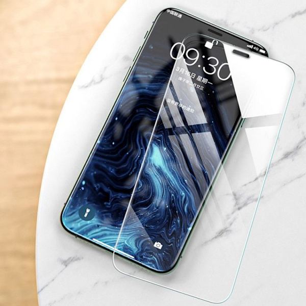 2 kpl Karkaistu lasi iPhone XR / 11 - Näytön suojaus Transparent