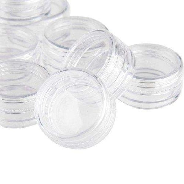 10 opbevaringsglas - 3ml Transparent