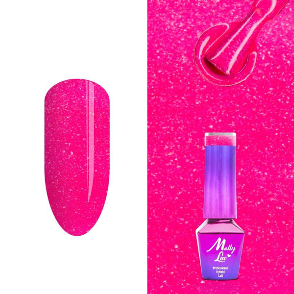 Mollylac - Gellack - Fantasyland - Nr312 - 5g UV-geeli / LED Pink