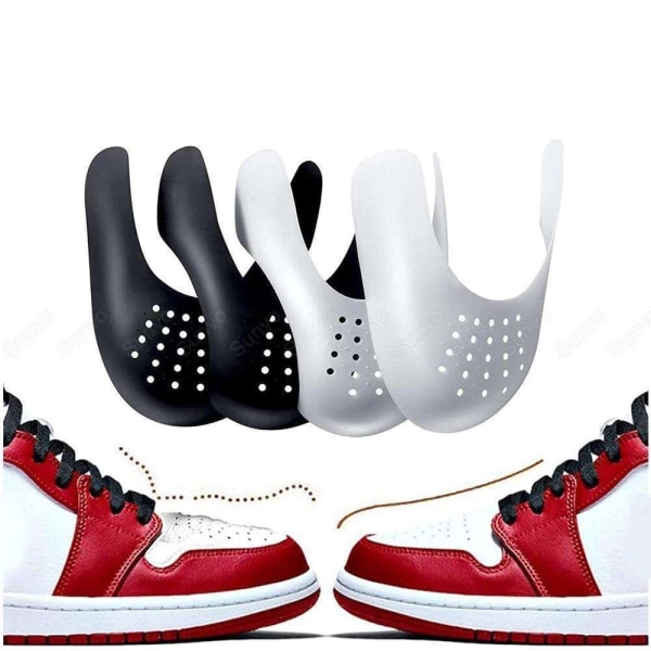 Beskyttelse mod folder - Gangfolder på sneakers - 36-45 - Anti-krøl White