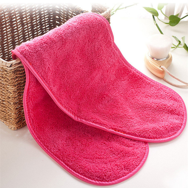 Make Up Eraser - Microfiber Facial Cloth Towel, sminkborttagning Ljusrosa