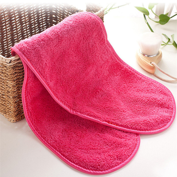 Sminkefjerner Eraser - Facial Cloth Towel, sminkefjerning Pink