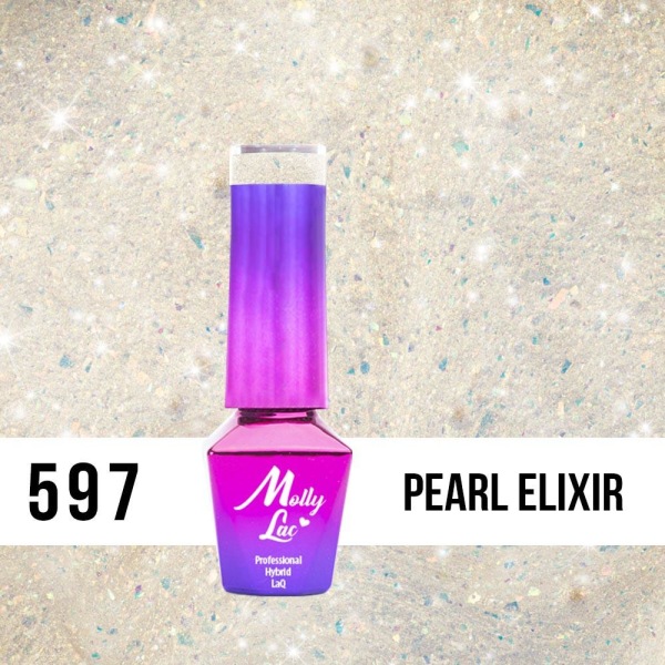 Mollylac - Gelelakk - Mermaid Whispers - Nr597 - 5g UV gel/LED