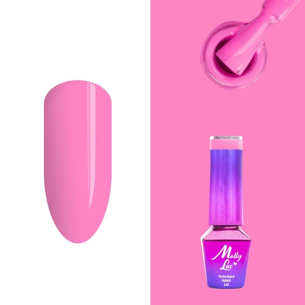 Mollylac - Gellack - Flamingo - Nr144 - 5g UV-geeli / LED Pink