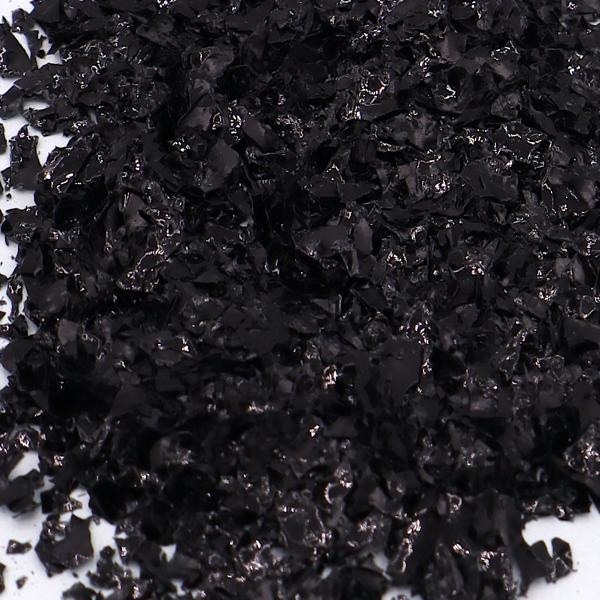 Nagelglitter - Flakes / Mylar - Svart - 8ml - Glitter Svart
