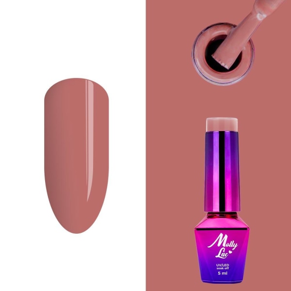 Mollylac - Gel polish - Miss Iconic - Nr512 - 5g UV gel/LED