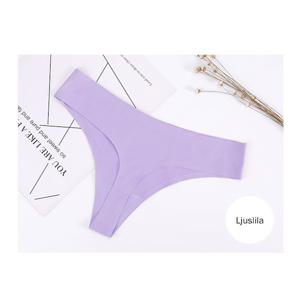 6-pack Seamless stringtrosor - 6 färger Storlek: XS
