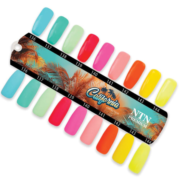 NTN Premium - Gellack - Kalifornia - Nr142 - 5g UV-geeli / LED Orange