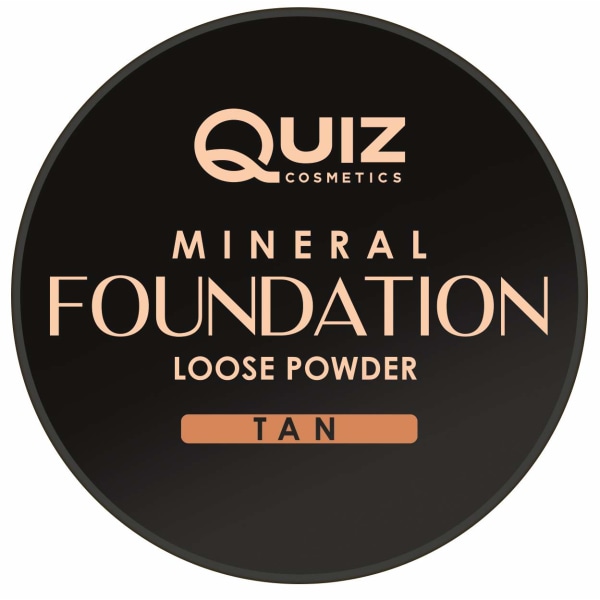 Mineralfoundation - Løs kraft - Quiz Cosmetics Tan