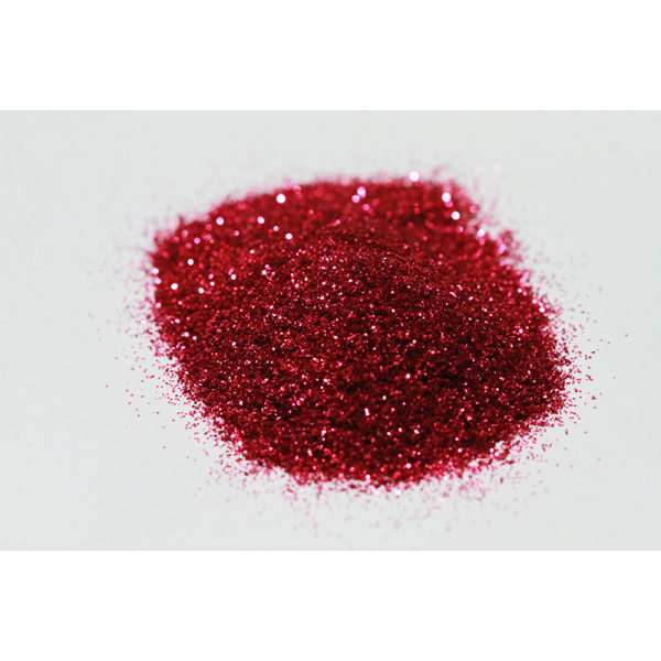 Finkornet glitter 18. Vit Ice