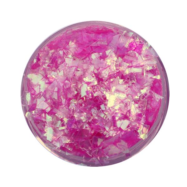 Nail Glitter - Flakes / Mylar - Rosa - 8ml - Glitter Pink