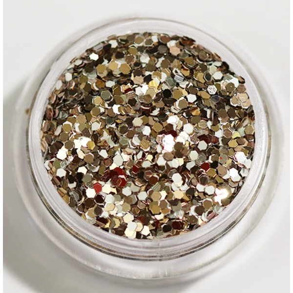 Glitterblanding Mokka