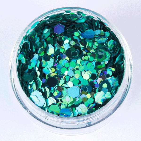 Nagelglitter - Mix - Sea rainbow delicious - 8ml - Glitter