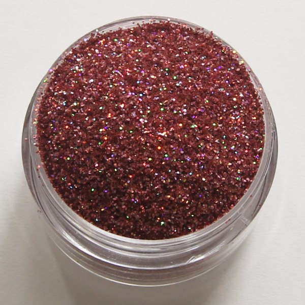 Nagelglitter - Finkornigt - Ljus rosa - 8ml - Glitter Ljusrosa