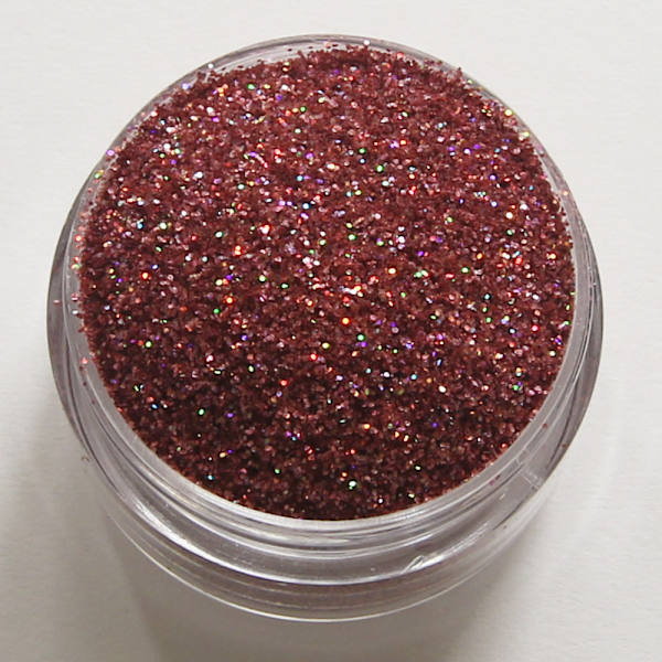 Negleglitter - Finkornet - Lys pink - 8ml - Glitter Light pink