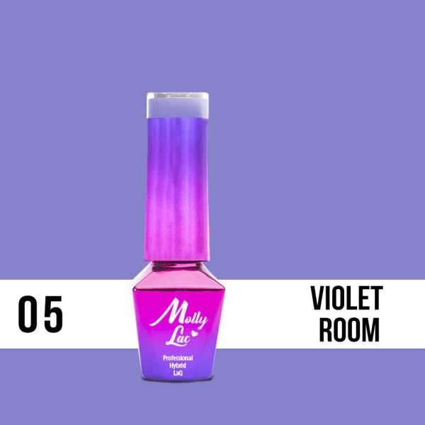 Mollylac - Gellack - Glamour Woman - Nr 5 - 5g UV gel / LED Purple