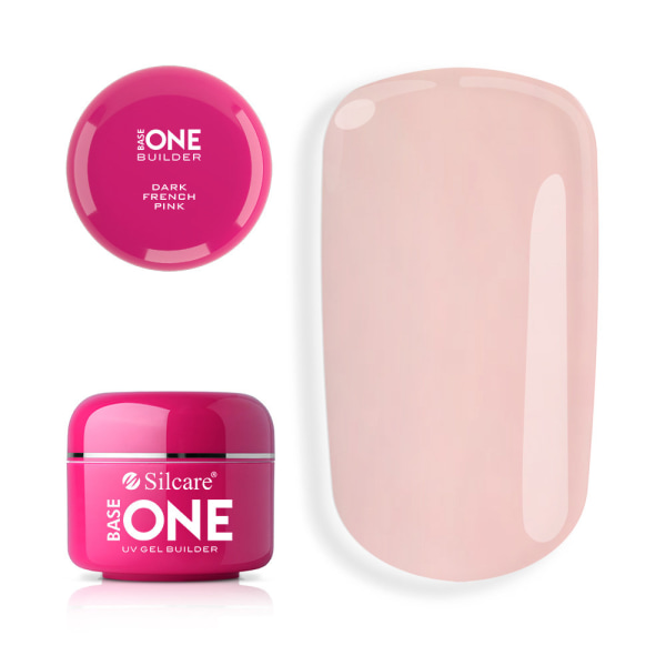 Base one - Builder - French pink dark 15g UV-gel