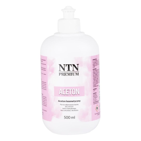 NTN Premium -  Nagellacksborttagning - Cleaner - 500 ml Transparent