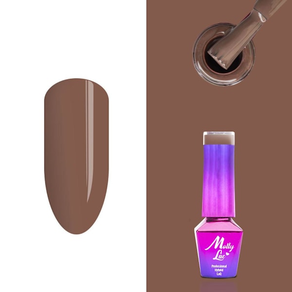 Mollylac - Geelilakka - Choco Dreams - Nr356 - 5g UV geeli/LED Brown