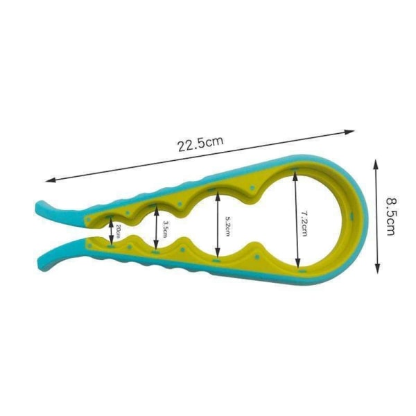 Öppnare för Burkar, Burköppnare / Flasköppnare multifärg