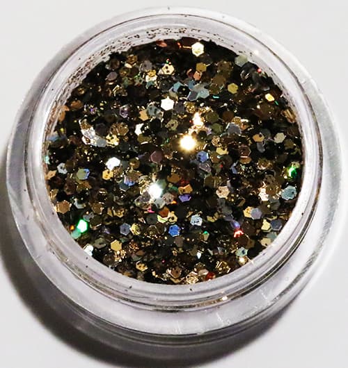 Kynsien glitter - Mix - Leopard - 8ml - Glitter