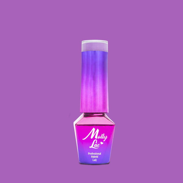 Mollylac - Gel polish - Cocktails & drinks - Nr16- 5g UV gel/LED Purple