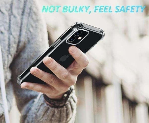 iPhone 14 Pro Max - Silikon Stødsikkert Cover ekstra stødabsorberende Transparent