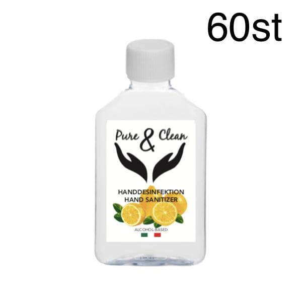 60 stk Hånddesinfeksjonsgel, hånddesinfeksjon 80ml