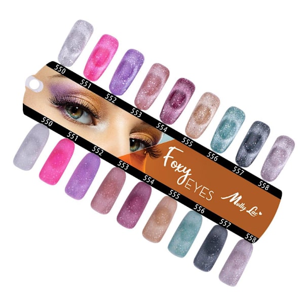 Mollylac - Geelilakka - Foxy Eyes - Nr552 5g UV geeli/LED