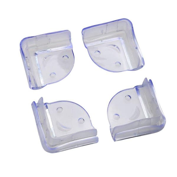 8-pack hjørnebeskyttere, Transparanta Transparent