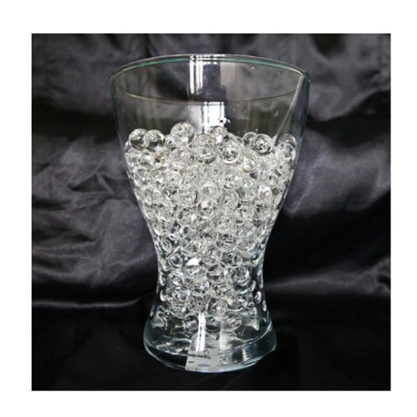 2000st Vatten kristaller 0,9-1cm - Vattenpärlor - Transparent