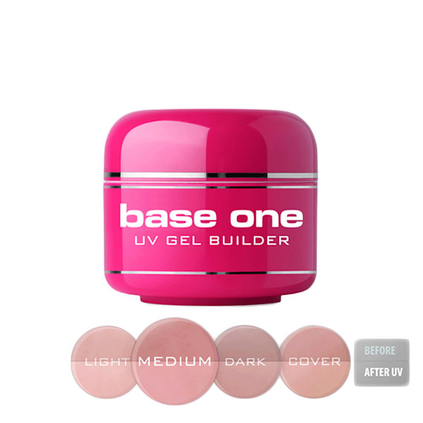 Base one - Deksel - Medium 15g UV gel