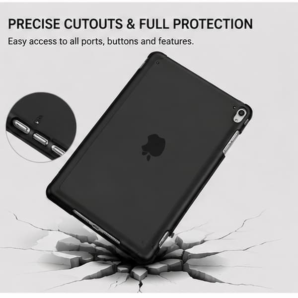 Fodral till iPad Air 1 / Air 2 / iPad 9.7 2017/2018 – Svart Black