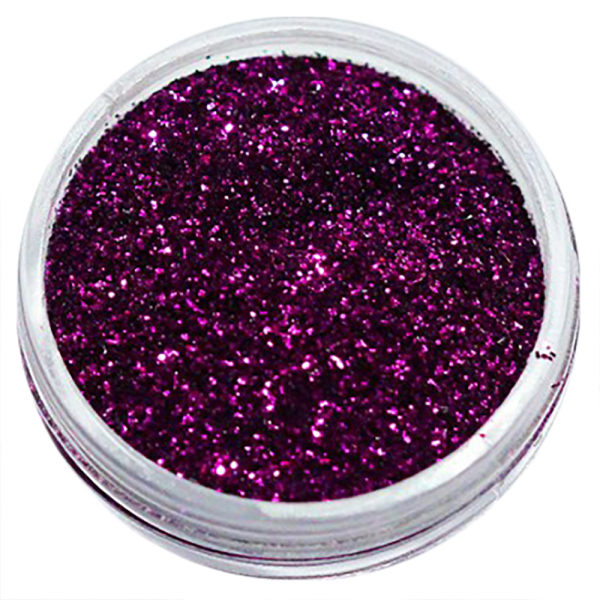 Negleglimmer - Finkornet - Mørk lilla - 8ml - Glitter Dark purple