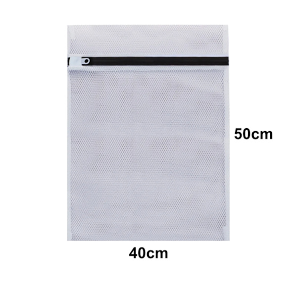 2st Tvättpåsar för underkläder - 40 x 50 cm White 40 x 50 cm