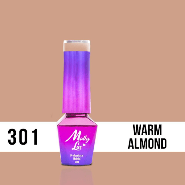 Mollylac - Gellack - Skin & Make Up - Nr301 - 5g UV-gel/LED