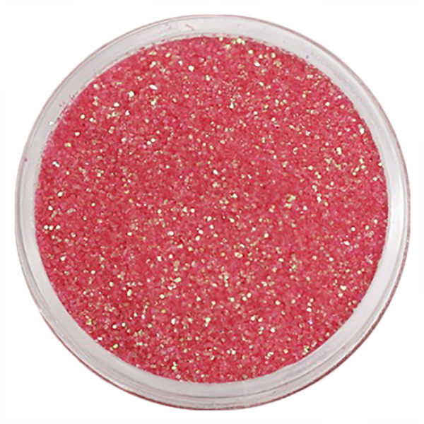 Nagelglitter - Finkornigt - Mellan rosa - 8ml - Glitter Rosa