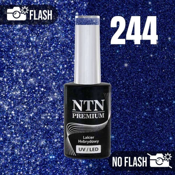 NTN Premium - Gel polish - Moonlight Glow - Nr244 - 5g UV gel/LED