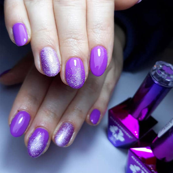 Mollylac - Gel polish - Cocktails & drinks - Nr16- 5g UV gel/LED Purple