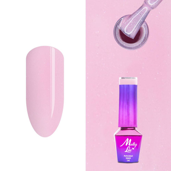 Mollylac - Gellack - Bryllup - JA, JEG GØR - Nr24 - 5g UV-gel / LED Pink
