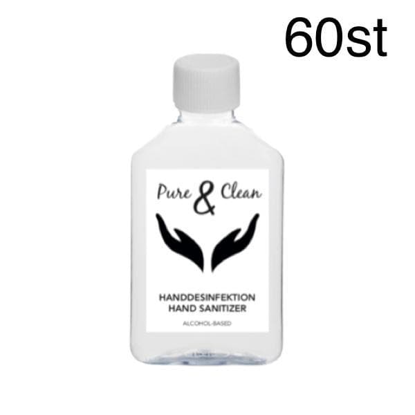 60 stk Hånddesinfektionsgel, håndsprit 80ml