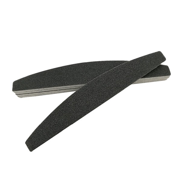 5-pak Half moon sort - 100/180 - Neglefil Black