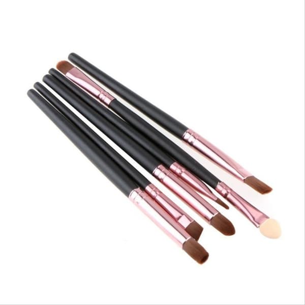 20 makeup børster - Rosé Pink gold