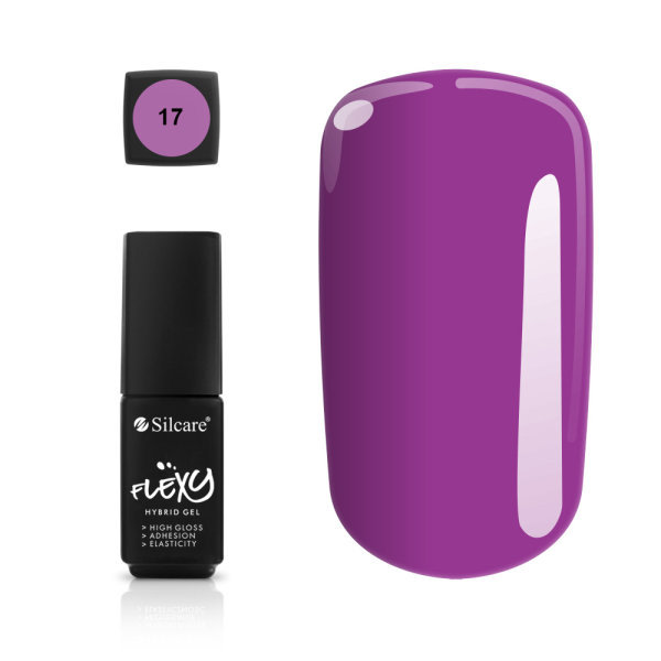 Gelelakk - Flexy - *17 4,5g UV gel/LED Purple