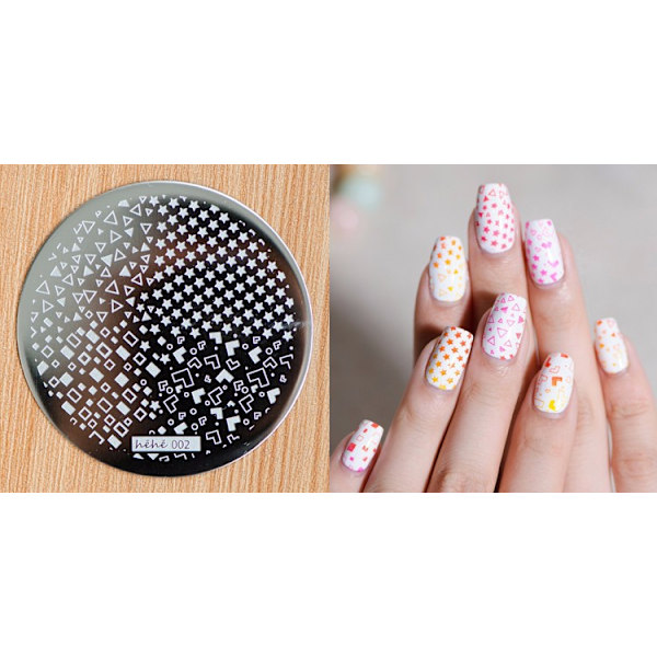 Nail Art Stempling, Stempling plade NR 21