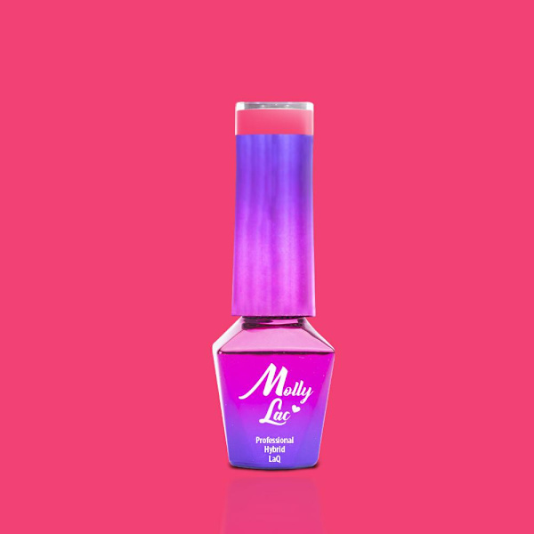 Mollylac - Gellack - Flamingo - Nr146 - 5g UV-gel/LED Rosa