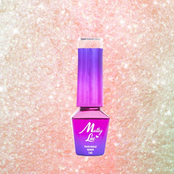 Mollylac - Gel polish - Mermaid Whispers - Nr596 - 5g UV gel/LED