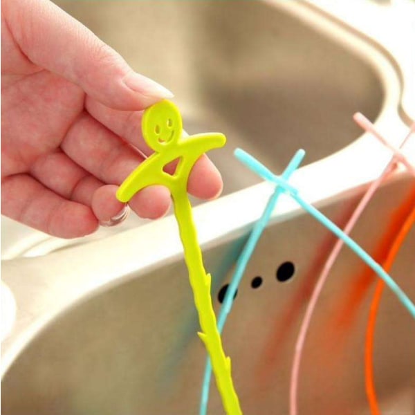 3-pack Avløpsrens / vaskerens for vask, badekar, dusj Multicolor
