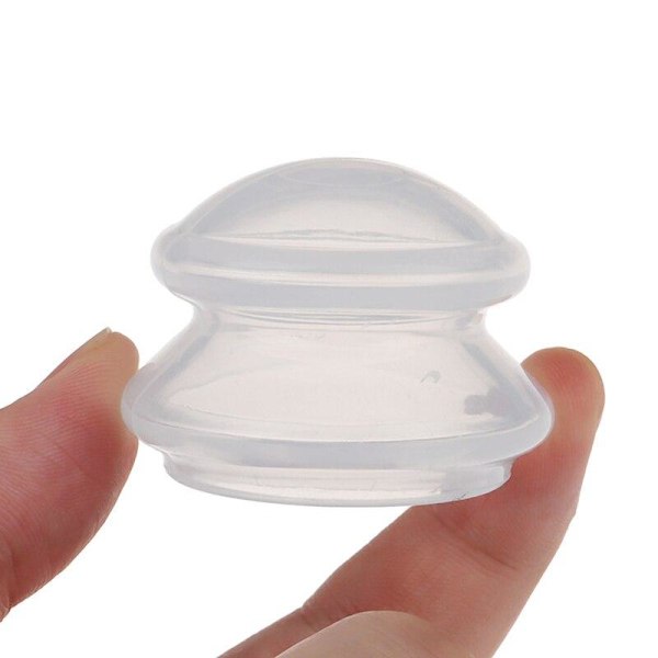 Cupping for helkroppsmassasje - 4-pakning - XS-L White